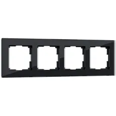 Изображение Рамка на 4 поста Favorit (черный) W0041108