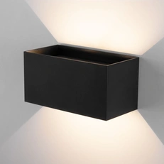 Фото товара Уличный настенный светодиодный светильник WINNER DOUBLE LED IP54 35137/W черный