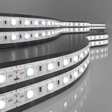 Фото товара Светодиодная лента Лента светодиодная 24V 14,4W 60Led 5050 IP65 дневной белый, 5м