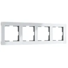 Изображение Рамка на 4 поста Acrylic (белый) W0042701