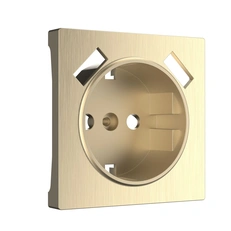 Фото товара Накладкадля розетки USB (шампань рифленый) W1179510