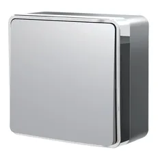 Изображение Выключатель одноклавишный проходной Gallant (серебряный) W5012006